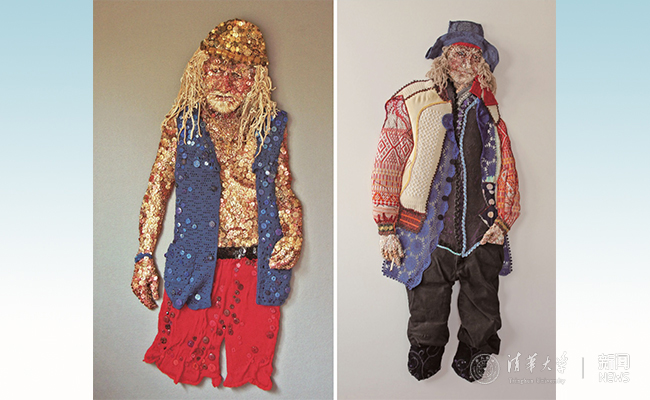 0《麦基和马洛;麦克叔叔》玛丽亚·贝里斯泰特(美国)棉线??珠子、纽扣??针尖帆布122cm×61cm×6cm, 150cm×63cm×10cm.jpg